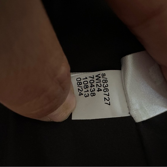 NWOT ANN TAYLOR BLACK RED PLAID RELAXED DOUBLE BREASTED BLAZER JACKET SZ 2/ M - Picture 7 of 12